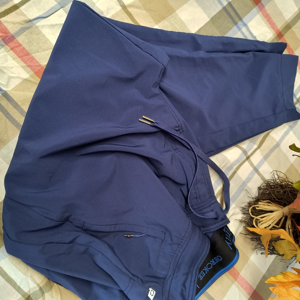 Men's Navy Scrub Pants